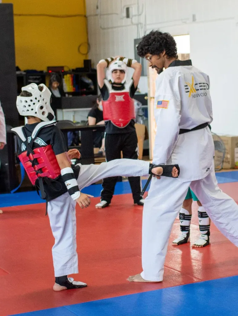 Students training at EXCEED Martial Arts